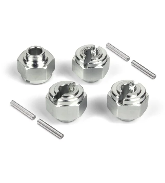 Machined Hex Wheel Hub 12mm (4pcs)