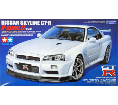 Nissan Skyline GT-R V Spec II (R34) - 1:24 Plastic model