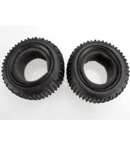 Tires Alias 2.2 (rear) (2)/ foam inserts (Bandit) (soft compound)