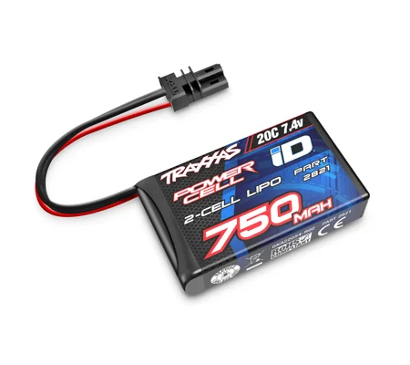 Power Cell LiPo750mAh 7.4V 2S 20C