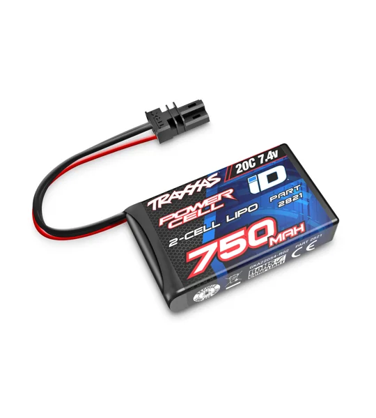 Power Cell LiPo750mAh 7.4V 2S 20C