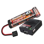 Traxxas Rustler 2wd Brushed HD incl battery & USB-C charger - Red