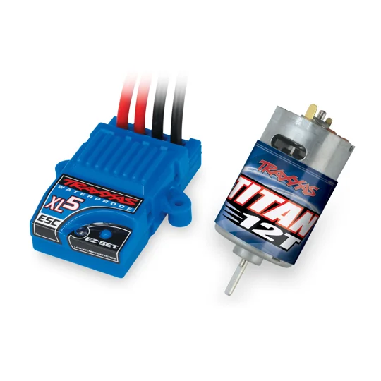 Traxxas Rustler TQ 2.4 GHz LED lights - Blue (w/out batt&charger)