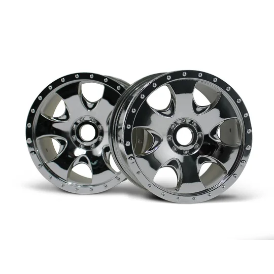 WARLOCK WHEEL CHROME (83x56mm/2pcs)