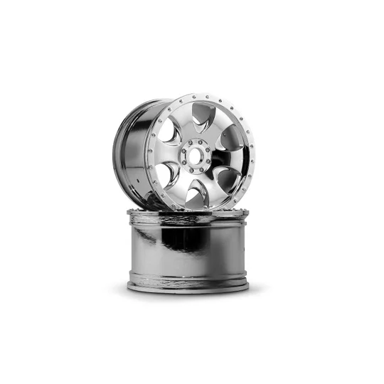 WARLOCK WHEEL CHROME (83x56mm/2pcs)