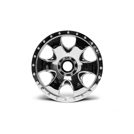 WARLOCK WHEEL CHROME (83x56mm/2pcs)