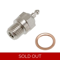 Glow plug, super-duty (long-medium)/gasket