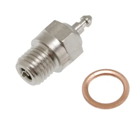 Glow plug, super-duty (long-medium)/gasket