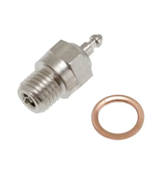 Glow plug, super-duty (long-medium)/gasket