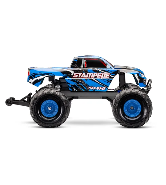 Traxxas 1/10 Stampede Blue X 2WD Brushed HD incl battery & USB-C Charger