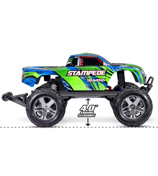 Traxxas Stampede 2WD Brushed HD incl battery & USB-C Charger Pink