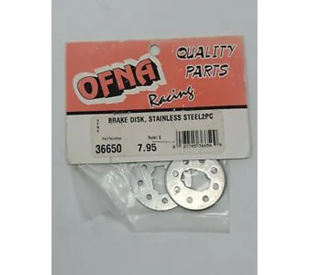 Brake Disk Stainless steel 2pcs.