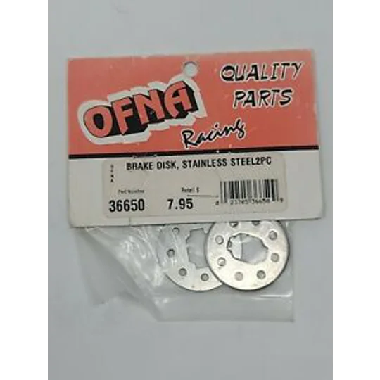 Brake Disk Stainless steel 2pcs.