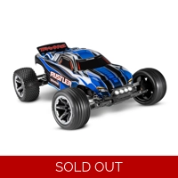 Traxxas Rustler TQ 2.4 GHz LED lights  - Blue (w/out batt&charger)
