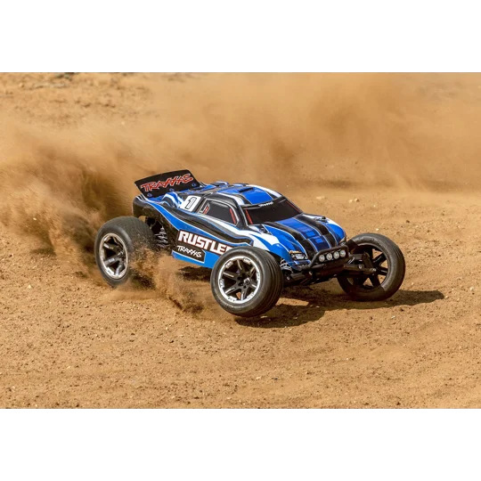 Traxxas Rustler TQ 2.4 GHz LED lights - Blue (w/out batt&charger)