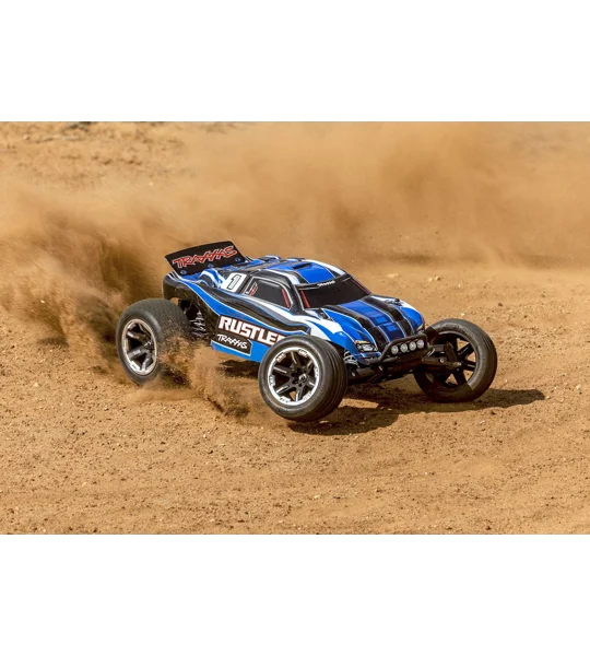 Traxxas Rustler TQ 2.4 GHz LED lights - Blue (w/out batt&charger)