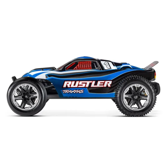Traxxas Rustler TQ 2.4 GHz LED lights - Blue (w/out batt&charger)