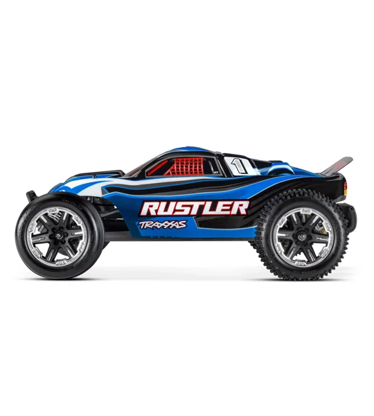 Traxxas Rustler TQ 2.4 GHz LED lights - Blue (w/out batt&charger)