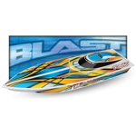 Traxxas Blast Race Boat, TQ2.4GHz, USB - Green Traxxas Blast Race Boat, TQ2.4GHz, USB - Green