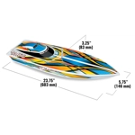 Traxxas Blast Race Boat, TQ2.4GHz, USB - Green Traxxas Blast Race Boat, TQ2.4GHz, USB - Green