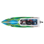 Traxxas Blast Race Boat, TQ2.4GHz, USB - Green Traxxas Blast Race Boat, TQ2.4GHz, USB - Green