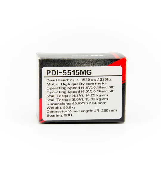 PDI-5515MG 15KG High Precision Metal Gear Digital Standard Servo