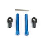 Bellcrank posts aluminum (2)/ steering link threaded rod (3x25mm)/ long rod ends (2) Bellcrank posts aluminum (2)/ steering link threaded rod (3x25mm)/ long rod ends (2)