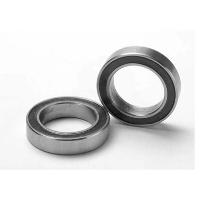Ball Bearings Black Rubber Sealed (12x18x4mm) (2)