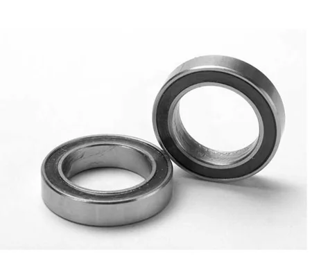 Ball Bearings Black Rubber Sealed (12x18x4mm) (2)