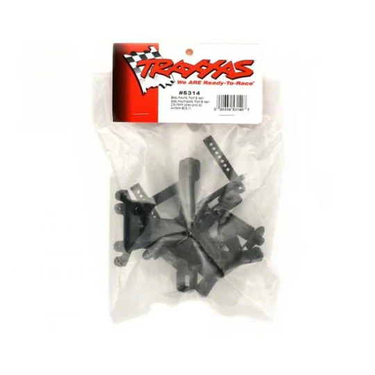 Body mounts front rear/ body mount posts front rear/ 2.5x18mm screw pins (4)/ 4x10mm BCS (1)
