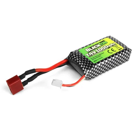 Battery Pack (LiPo 7.4V, 1000mAh), w/T-Plug