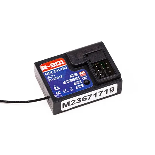 RC Set - Radio/Receiver, Servo, Battery and Charger