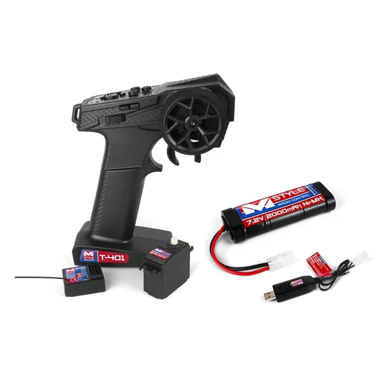 M-Style R/C Set - Radioset, Servo, Battery and Charger