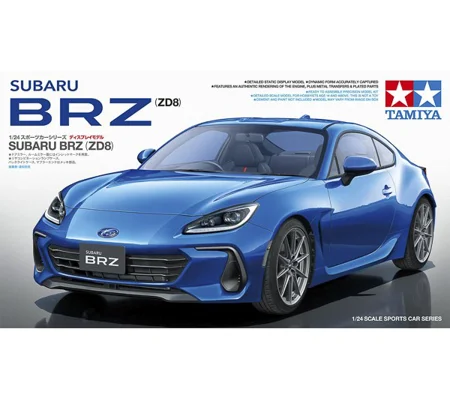 SUBARU BRZ (ZD8) - 1:24 Plastic model
