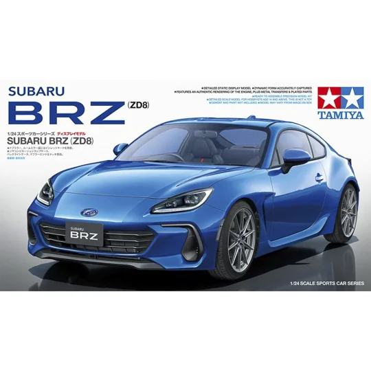 SUBARU BRZ (ZD8) - 1:24 Plastic model