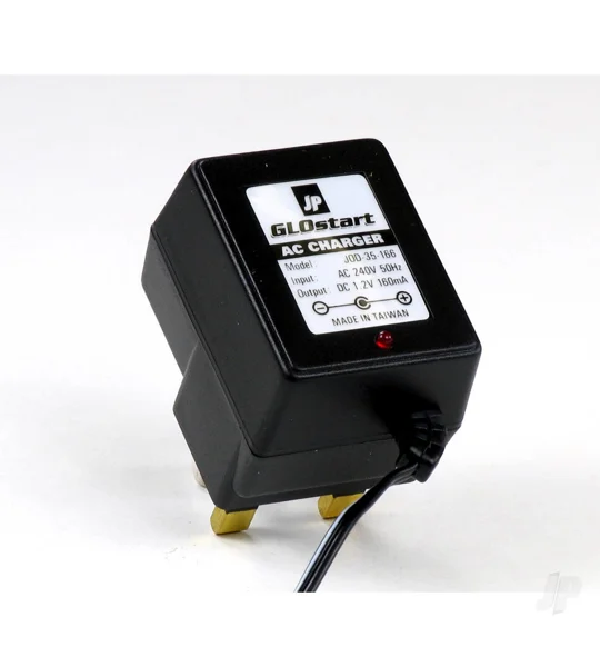 JP Glo-Start 240V Main Charger (3 Pin) 160mAh