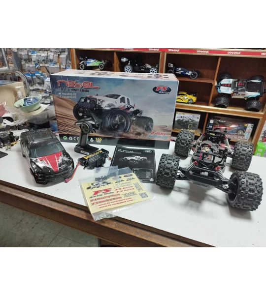 (USED) FS Racing - Rebel 1/10 Brushed Monster Truck - RTR