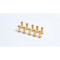 5mm Gold connectors - WorksTeam - 18mm length (10 pcs.)