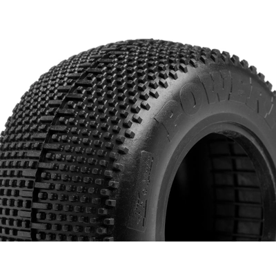 Powerpin 2.2" MT Tire (White/2pcs)