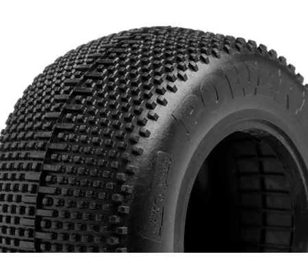 Powerpin 2.2" MT Tire (White/2pcs)