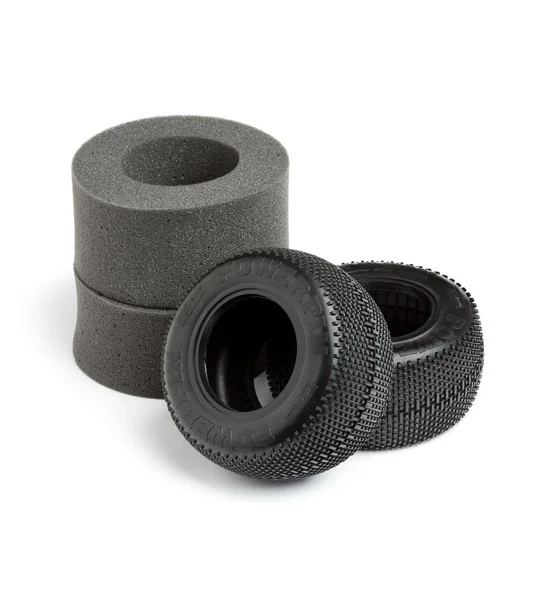 Powerpin 2.2" MT Tire (White/2pcs)