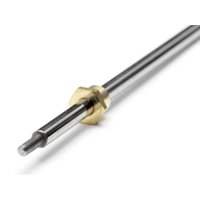 Rear Axle w/Hex for Micro RS4