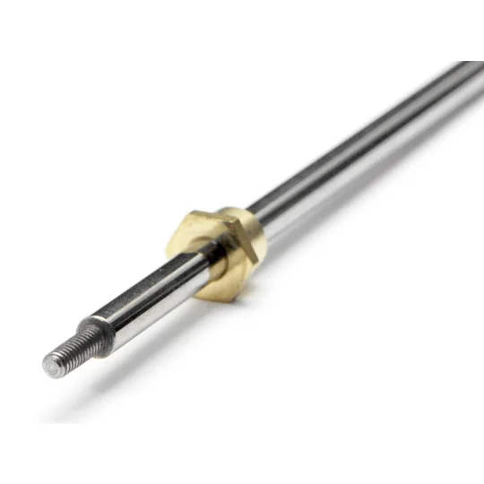 Rear Axle w/Hex for Micro RS4