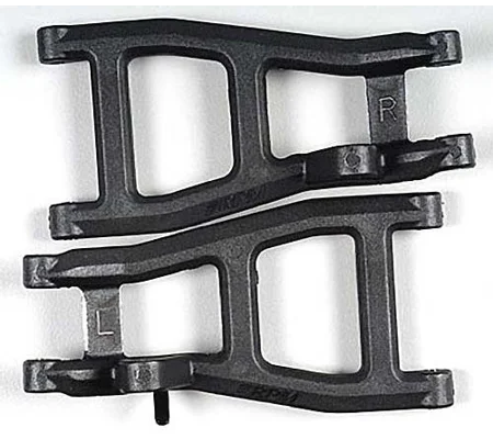 Rear A-Arms Black Nitro Rustler/Stampede
