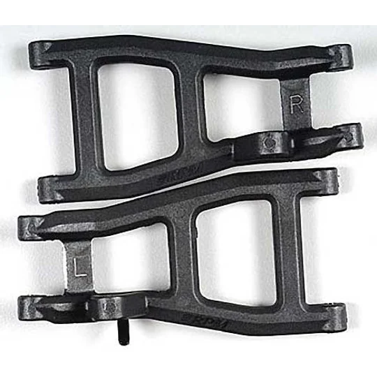 Rear A-Arms Black Nitro Rustler/Stampede