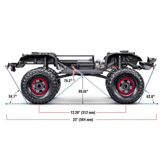 Traxxas TRX-4 Sport High Trail Edition Gray