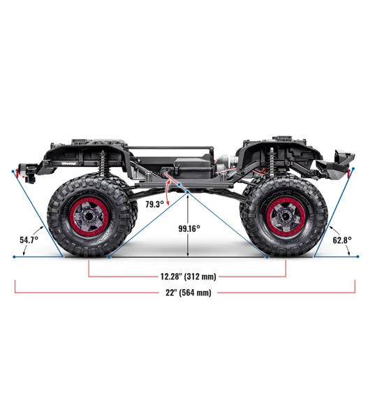 Traxxas TRX-4 Sport High Trail Edition Gray