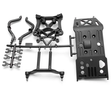 Skid Plate - Body Mount & Shock Tower Set Savage