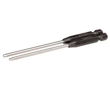 Speed Bit Set, hex driver, 2-piece ball-end (2.0mm, 2.5mm), 1/4" drive