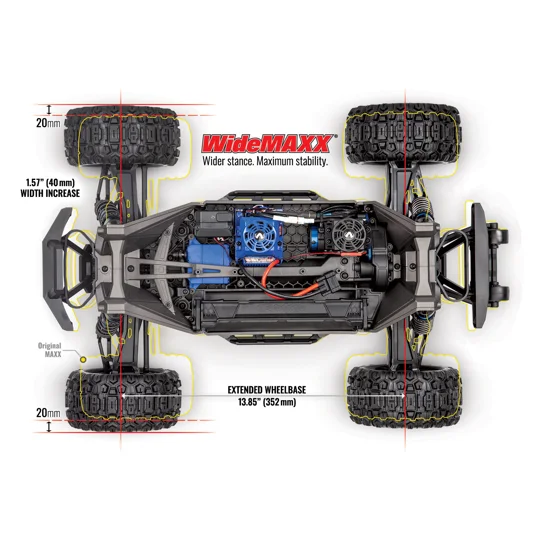 Traxxas WideMaxx V2 - Rock'n'Roll